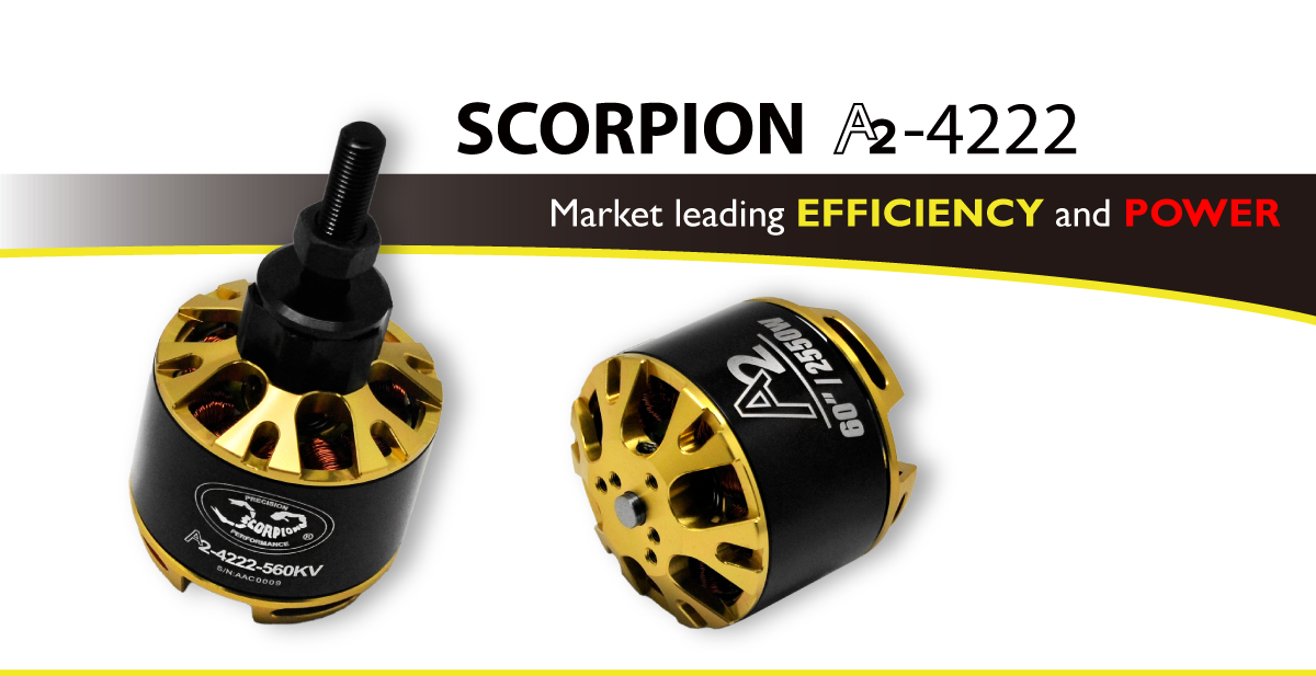 Scorpion A2-4222-560kv (60-64
